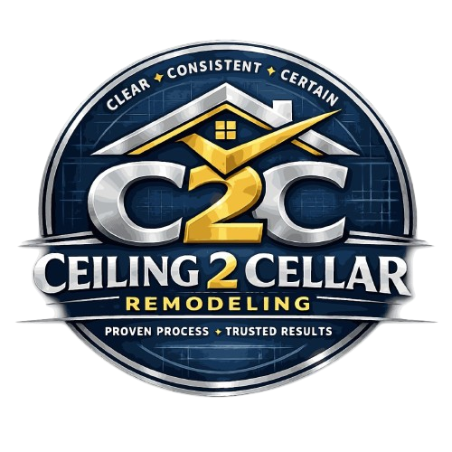 Ceiling 2 Cellar Remodeling logo